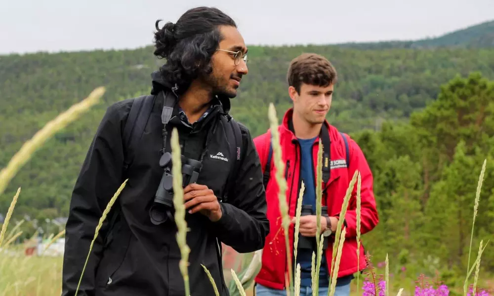 David (26), vår nye biolog: – Det virker som at Viken Skog har høyt fokus på nytenking og forbedring