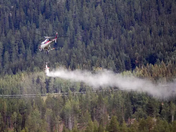 Bestilling av helikoptergjødsling må skje før 1. mars på grunn av Yaras produksjon av skoggjødsel. Også i år gir staten et betydelig tilskudd til dette klimatiltaket, som både er lønnsomt og effektivt.