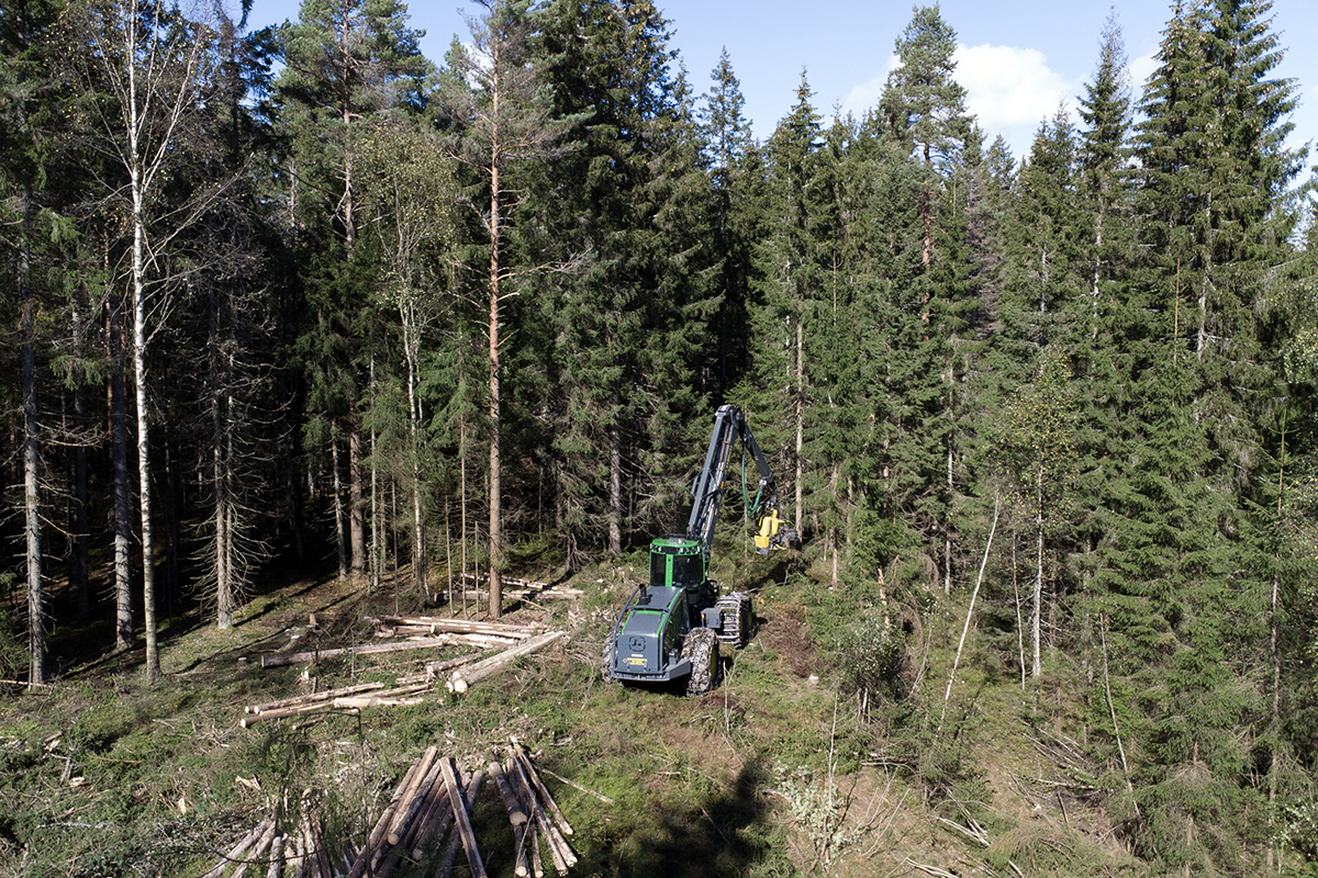 Skogsdrift i Lørenskog