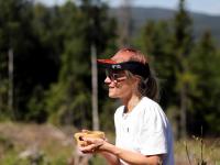 Lynopplæring i skogbruk for Kongsbergs unge ordfører
